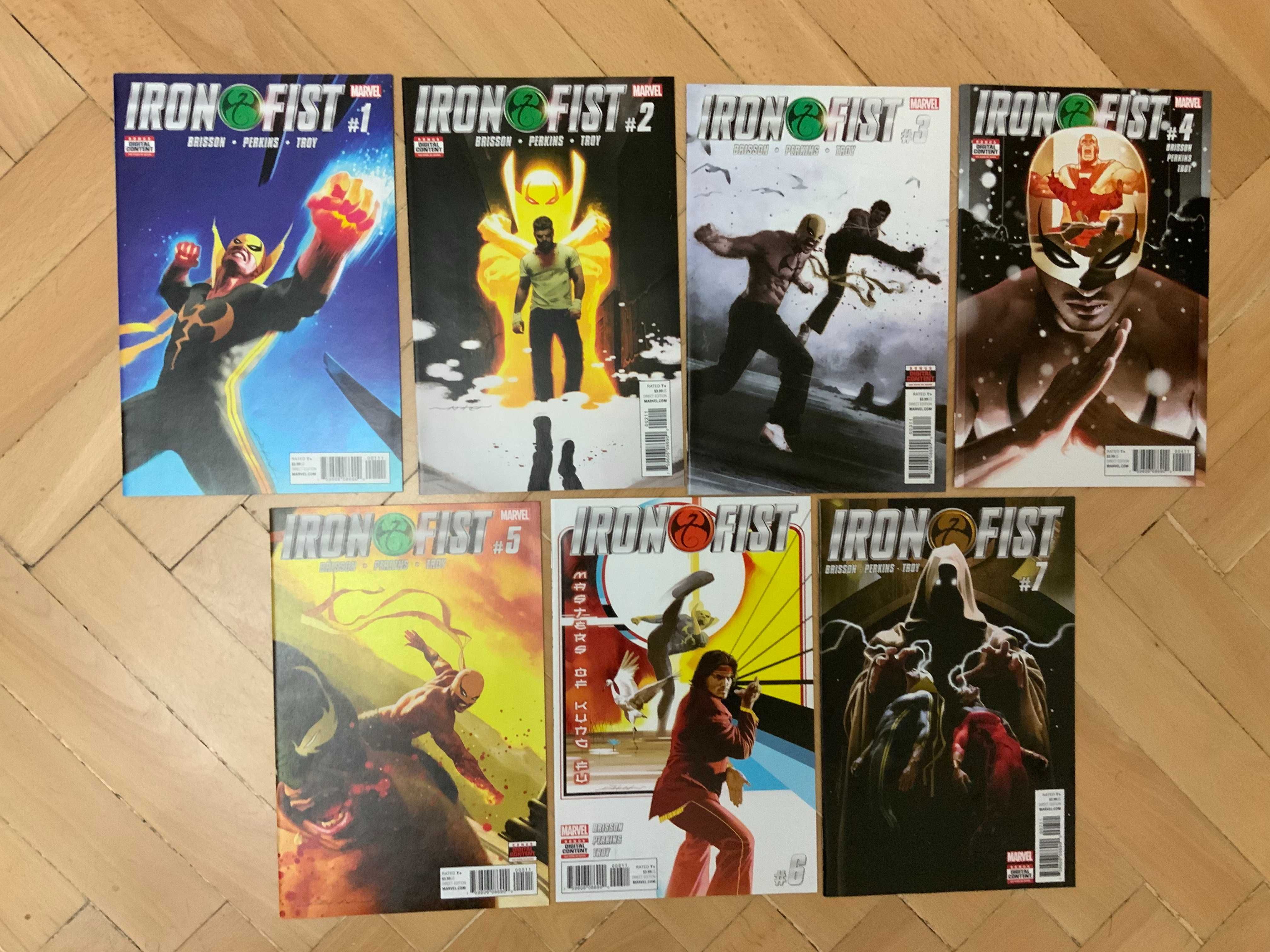 Колекция комикси Iron Fist (НОВА ЦЕНА)