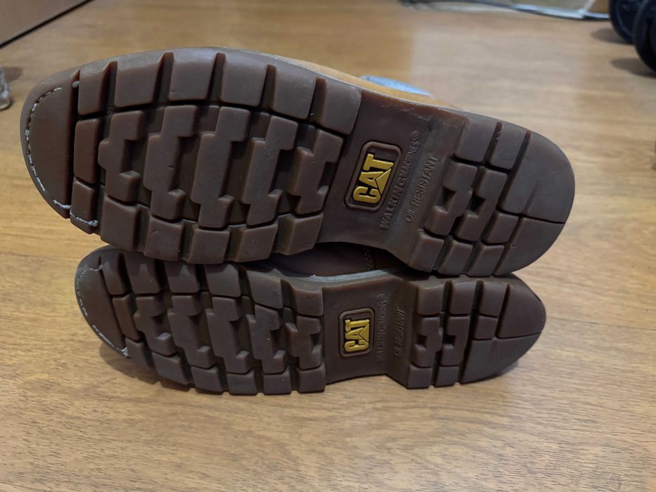 Bocanci Caterpillar Columbia, piele naturala, impermeabili, marime 43