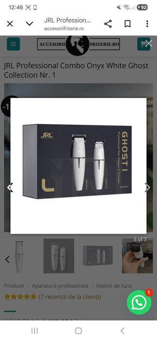 JRL Professional Combo Onyx White Ghost Collection Nr. 1