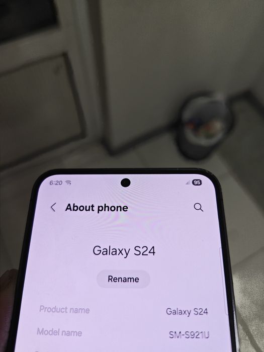 Samsung s24 8 Ram 128 rom imei royxatdan otmagan Q