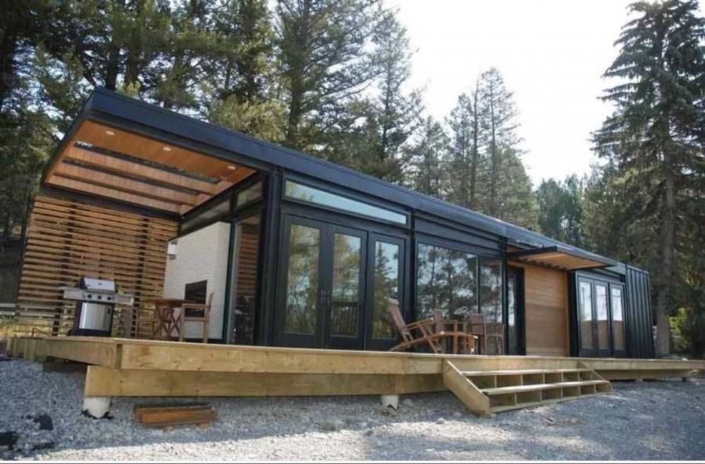 Vand cabane tip A frame