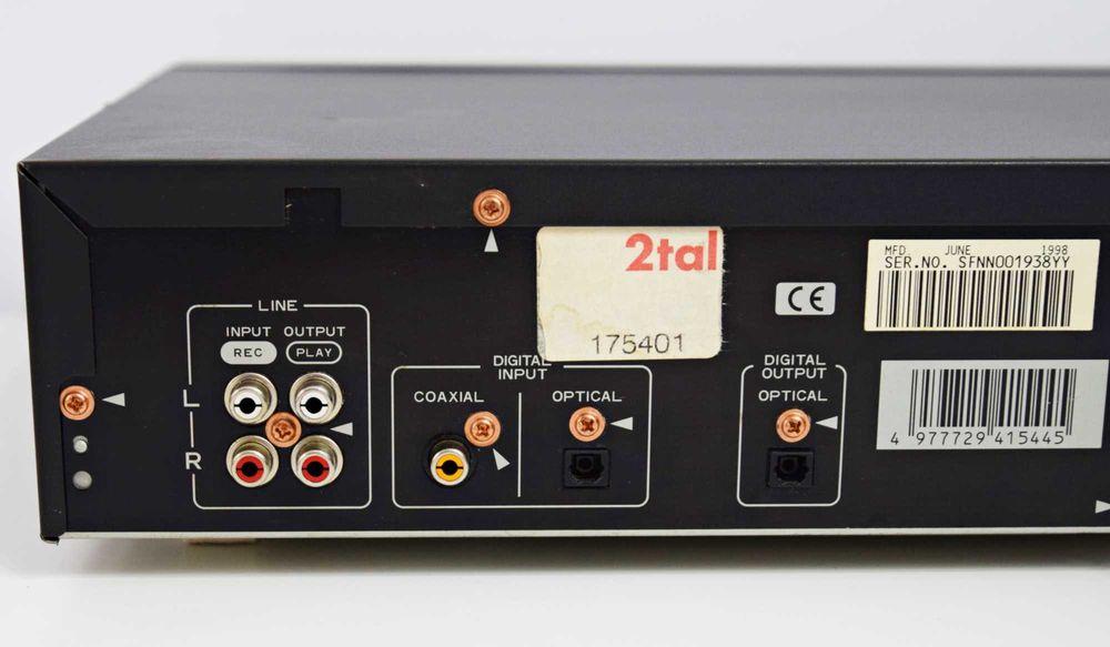 Minidisc Recorder Pioneer MJ-D 707