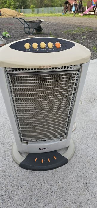 Incalzitor cu halogen rotativ