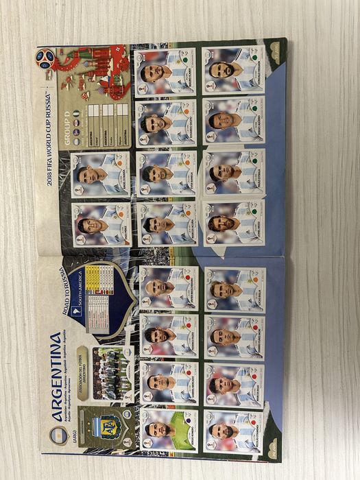 Panini World Cup 2018 – напълно попълнен официален албум