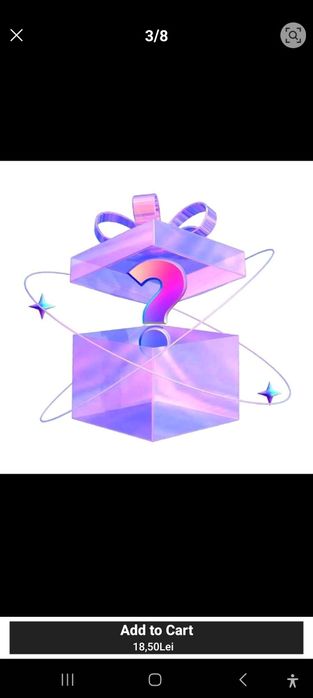 Mystery box cu taba squishy