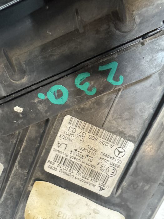 Far stanga full LED Mercedes C class W205 2014-2018