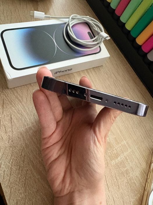 Iphone 14 pro, 128gb, deep purpe