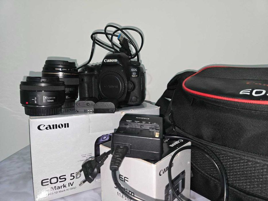 Canon Mark 4 (IV) + 50mm + 85mm