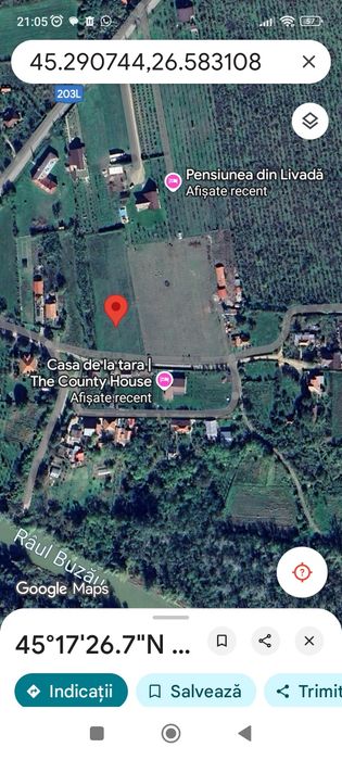 Teren extravilan cu posibilitate de PUZ, 5000 mp , com. Pârscov