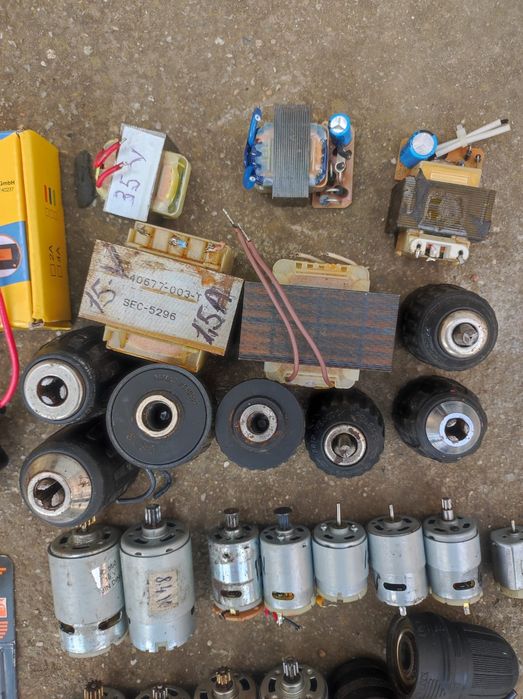 Desulfator baterii, motoare electrice