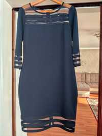 Платье котельное, темно синего цвета, размер 46 - 48