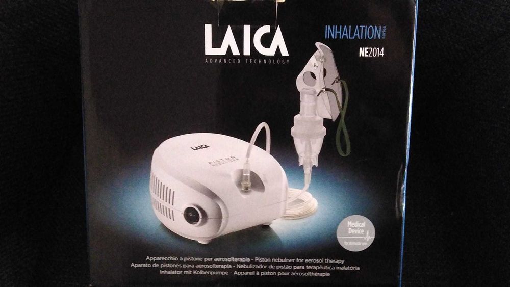 Aparat de Aerosoli cu Piston LAICA NE2014 (Inhalator) – Set Complet