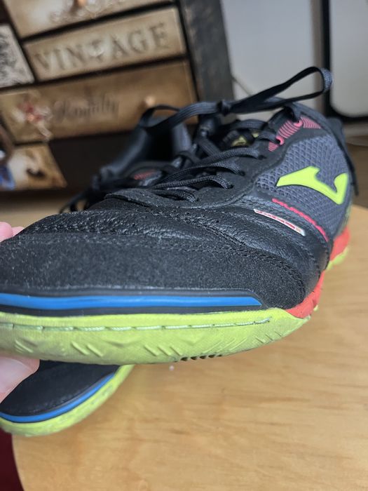 Ghete fotbal indoor Joma Mundial 44 piele