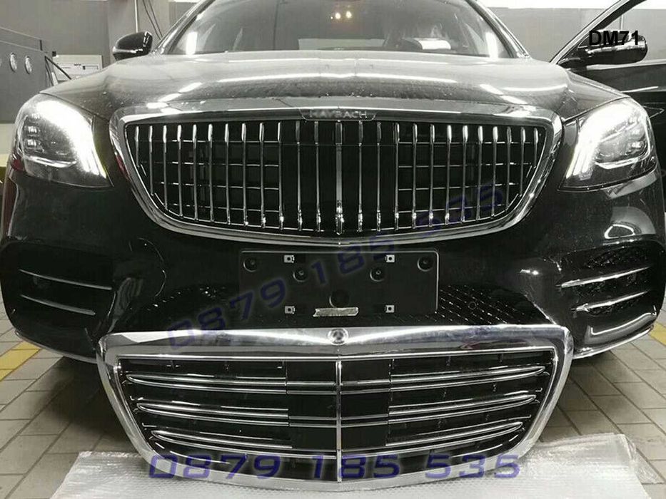 Предна решетка Mercedes Maybach S W222 14-20г мержедес майбах с клас