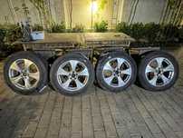 4 jante MB&anvelope iarna Michelin Pilot Alpin 5 SUV XL 235/60R18 107H