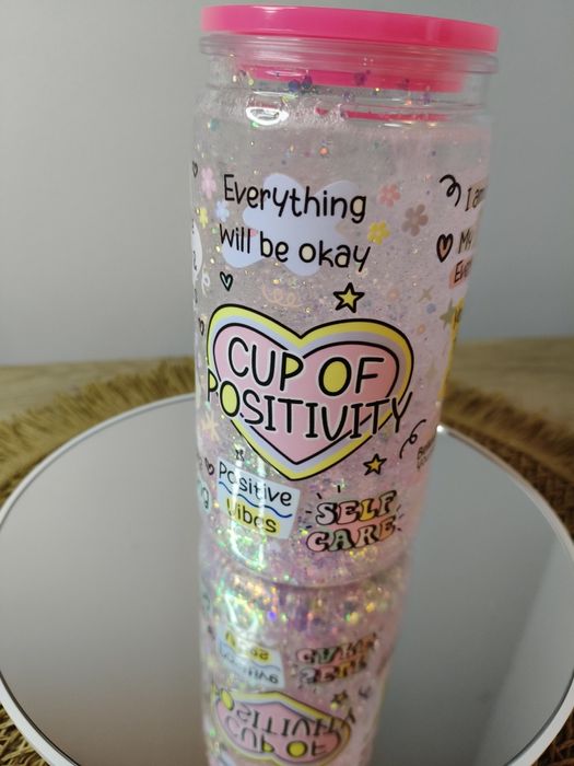 Pahare glitter personalizate