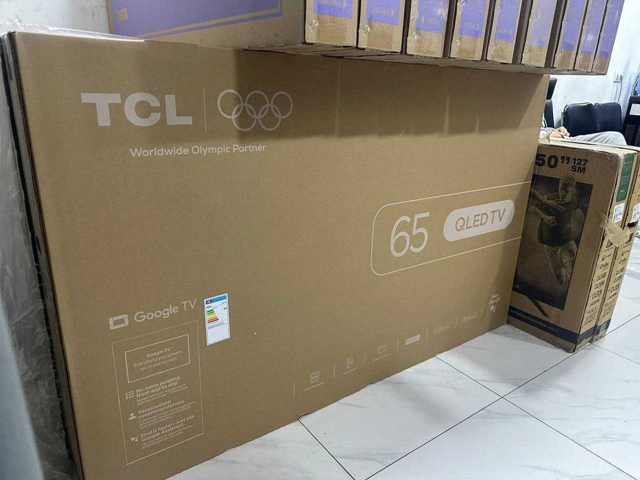Телевизор TCL 65 P7K QLED 4K Ultra HD Google TV доставка бесплатно