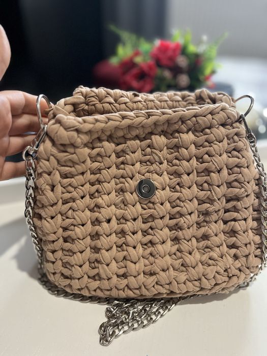 Ръчно плетена чанта