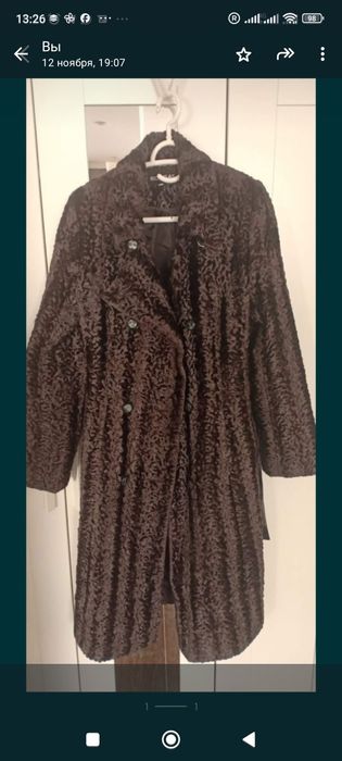 Пальто осень  двубортный