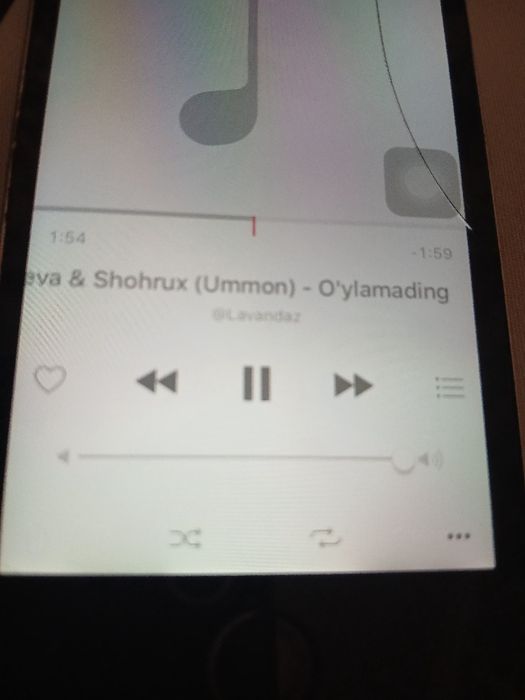 Assalom alekum Ipod Sotiladi 16gb Ishlidi zaryadchik bor