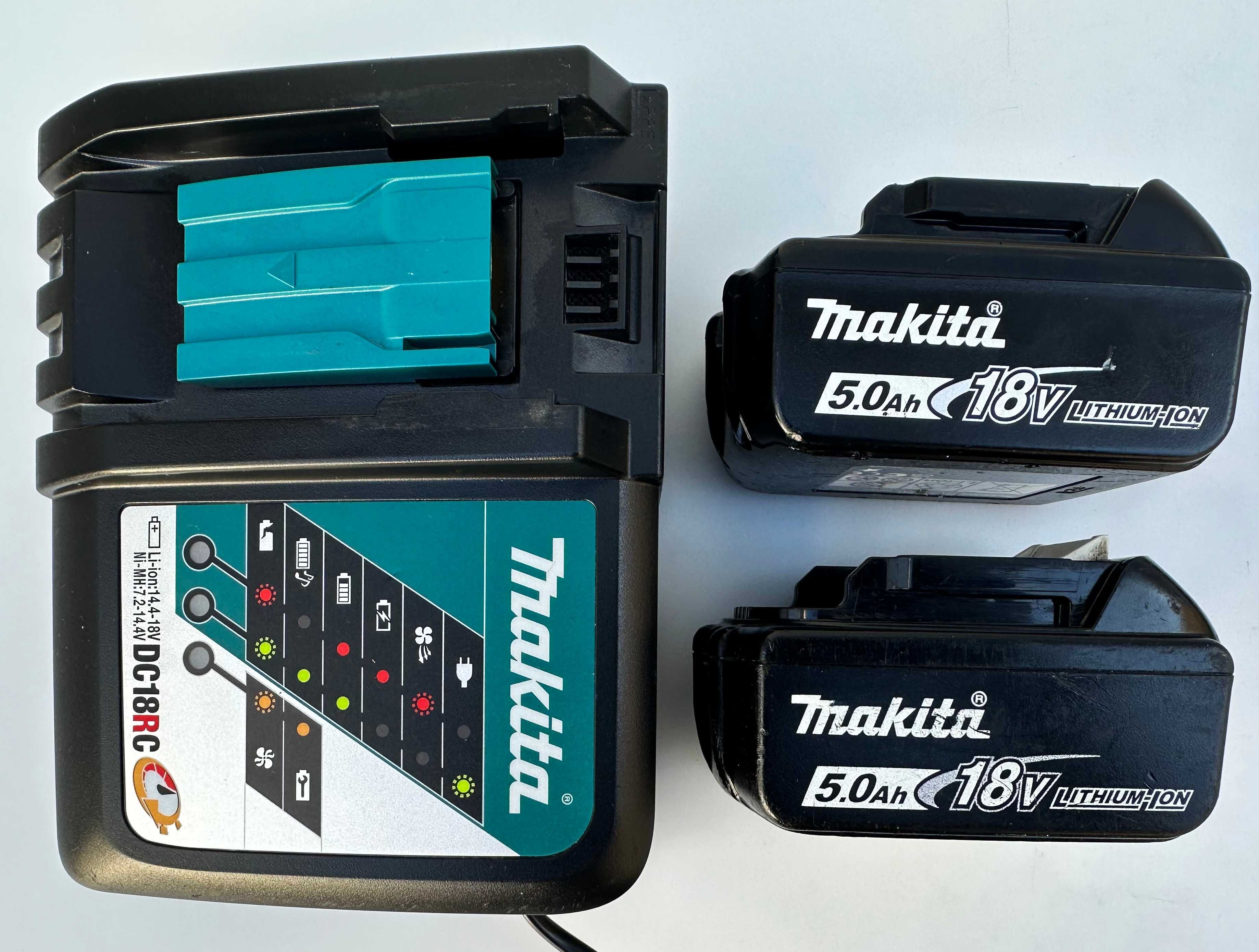 Makita DJV180 - Акумулаторен прободен трион 2x18V 5.0Ah перфектен!