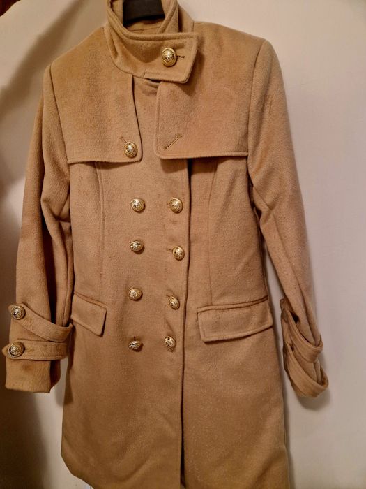 Палто вълна и кашмир