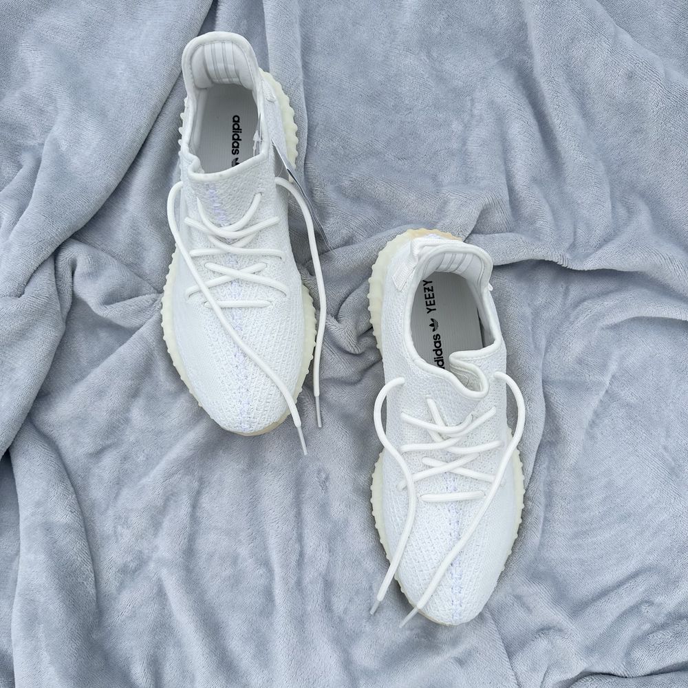 Pantofi Sport Adidas Yeezy 350 Boost Cream White -100% originali