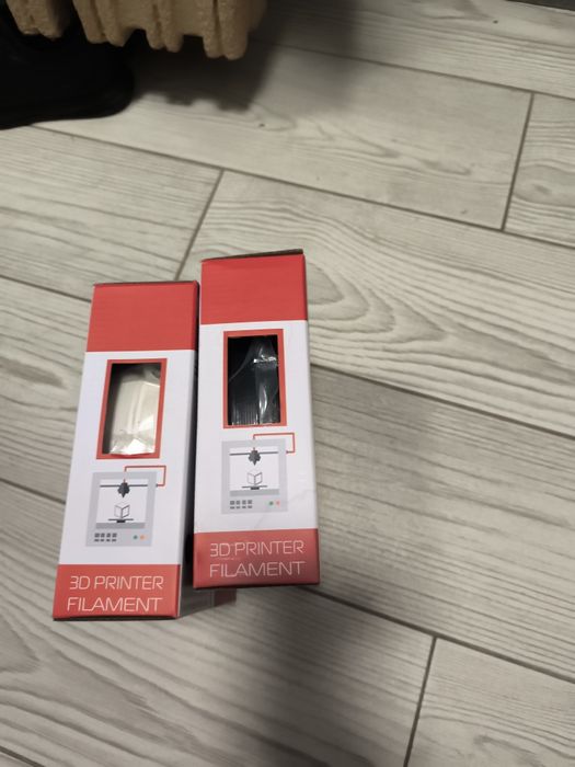 Filament imprimanta 3d (alb si negru)