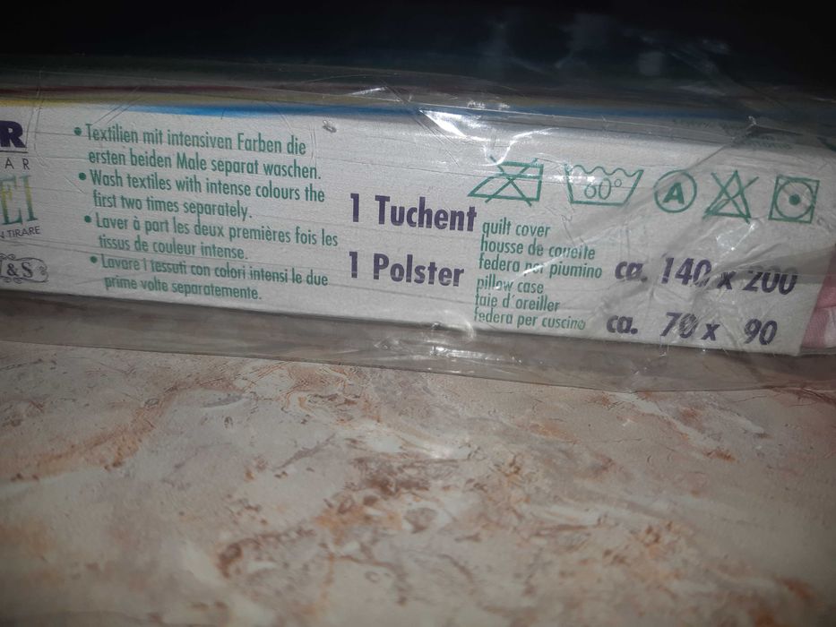 lenjerie de pat bumbac, nesifonabila