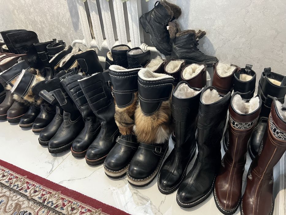 Унты с Монголий все размеры есть як волк верблюд