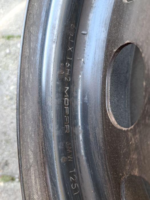 Jante tablă R16 Fiat Tipo, Doblo 2,500L,Alfa Romeo 147,156,Opel ComboD
