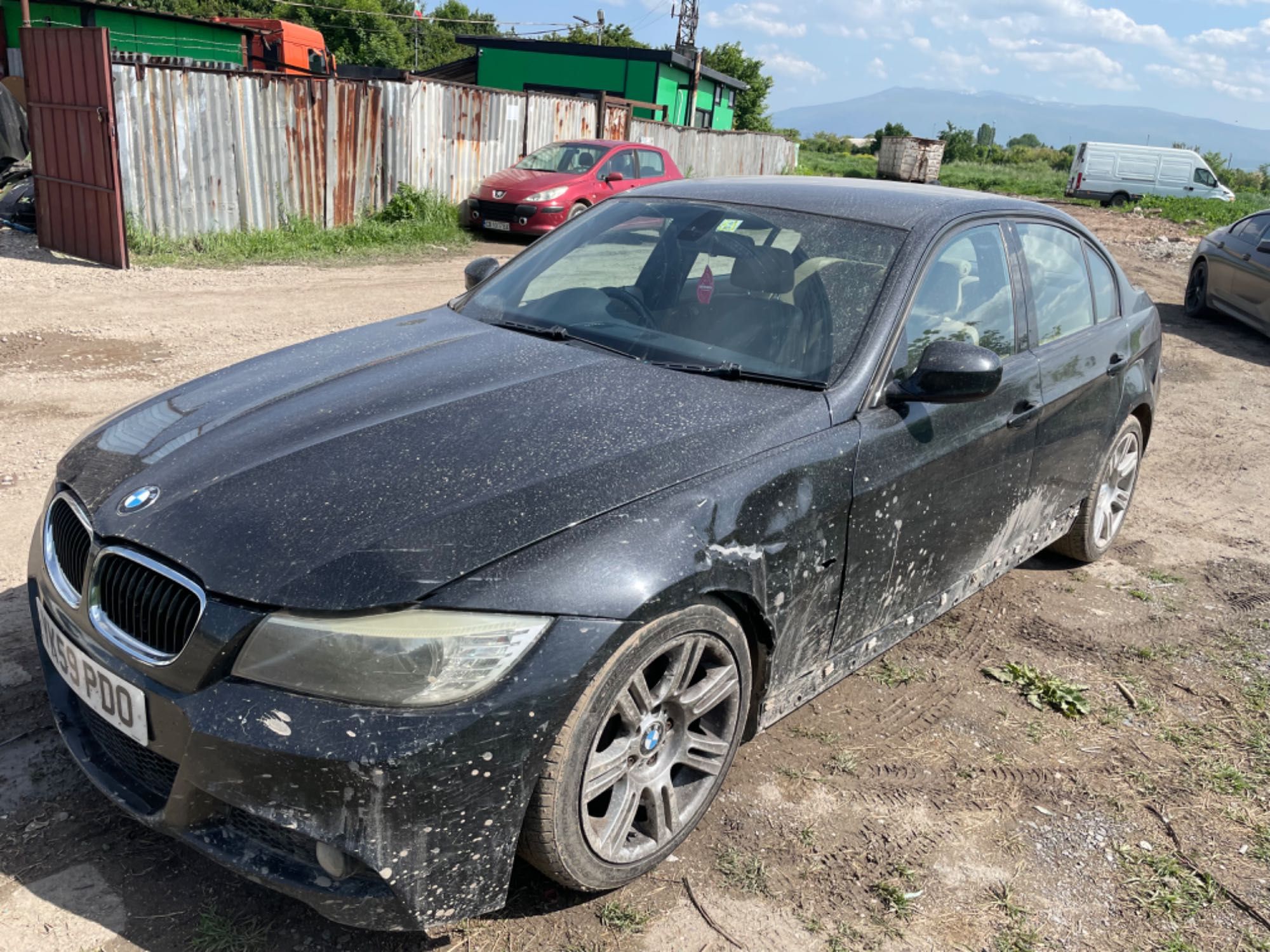 BMW e90 фейс 320d 177 коня на части