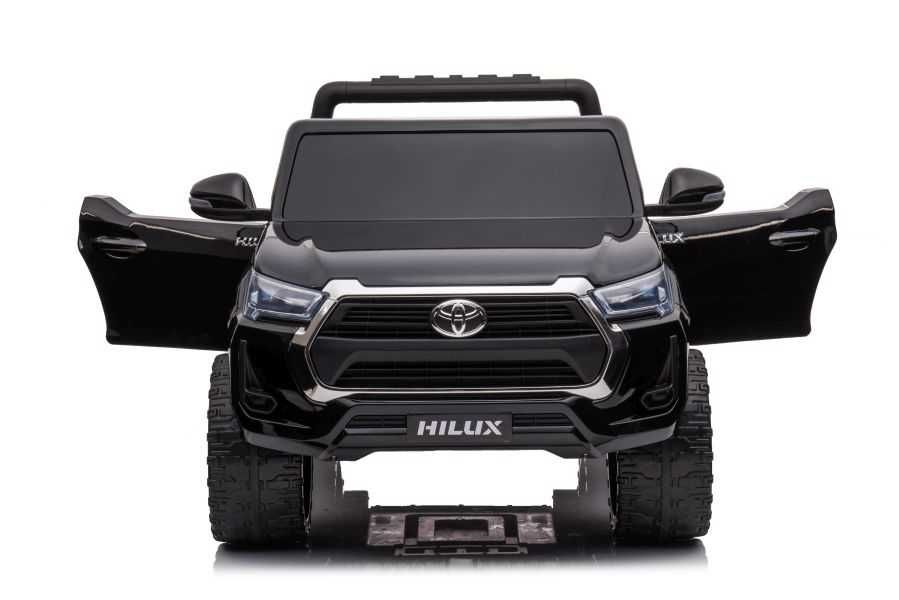 Masinuta electrica pentru 2 copii 4x4 Toyota Hilux 12V 14Ah, Black