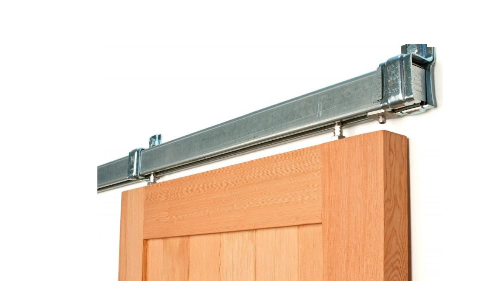 Sina zincata S54x42 3m + role pt. porti glisante suspendate