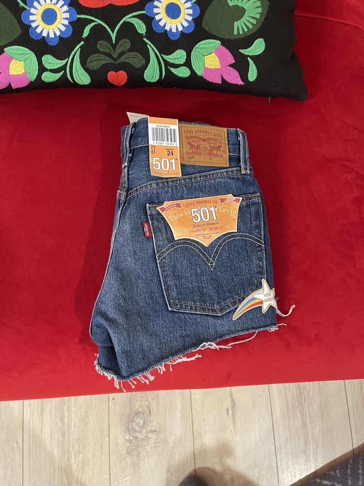 Blugi scurti Levi’s autentici dama XS noi