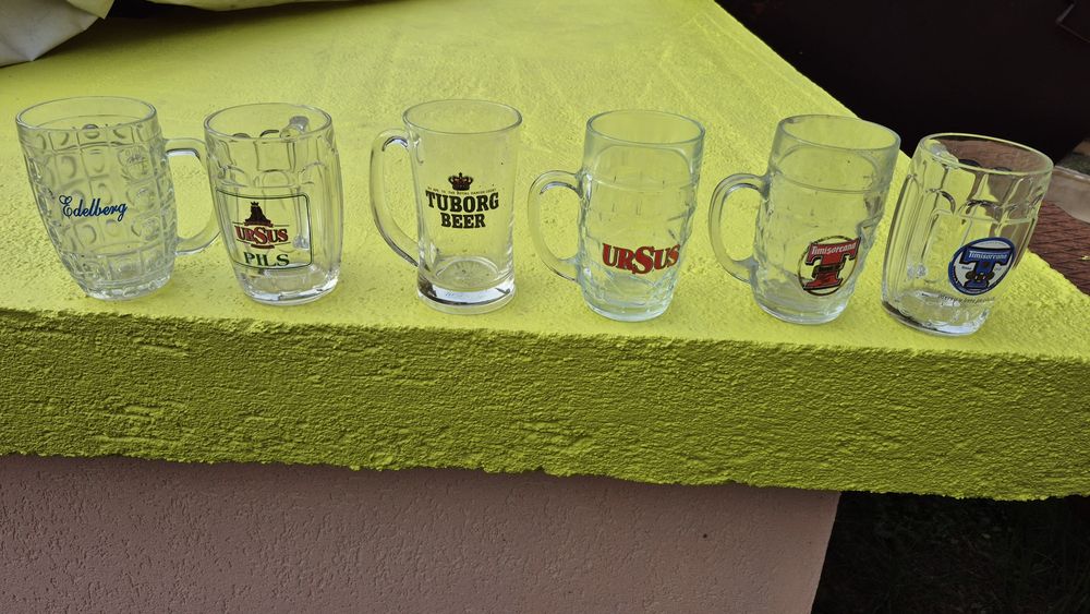 Halbe  de bere si cana de bere