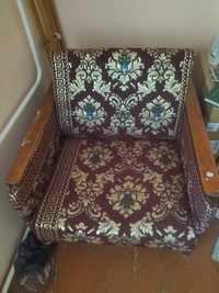 Кресло кровать, после реставрации