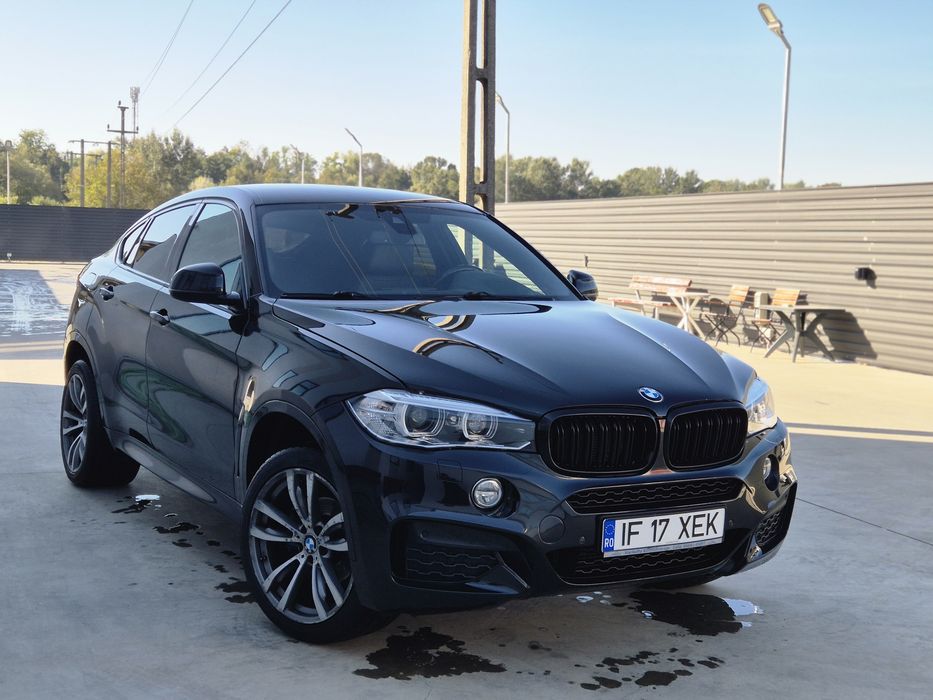 BMW X6 xDrive M-Pack 
3.0d 258cp, o singură turbină