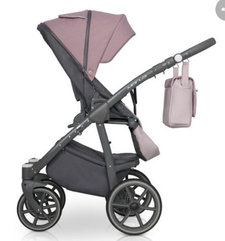 Бебешка количка Rico нежно розово