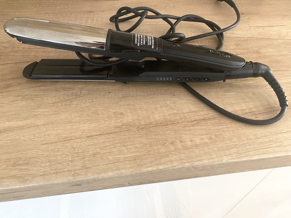 Placă de păr cu aburi 2 in 1 Steam Pure ST495E BaByliss