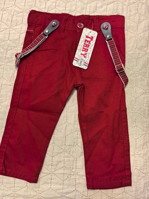 Нов панталон тъмно син 80