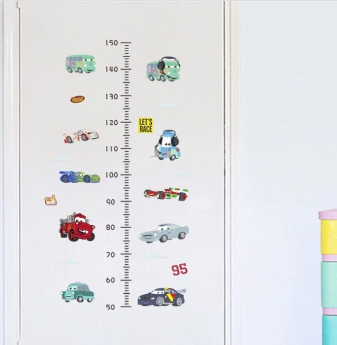 Метър за стена за детска стая за момче / стикер / декор