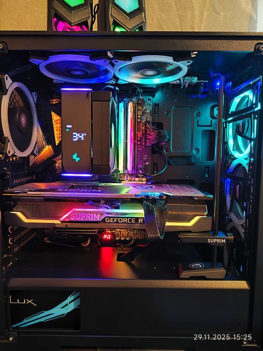 Геймърски i9 9900K,RTX 3070 8GB, RAM 16GB DDR4 3600,SSD 512GB NVME