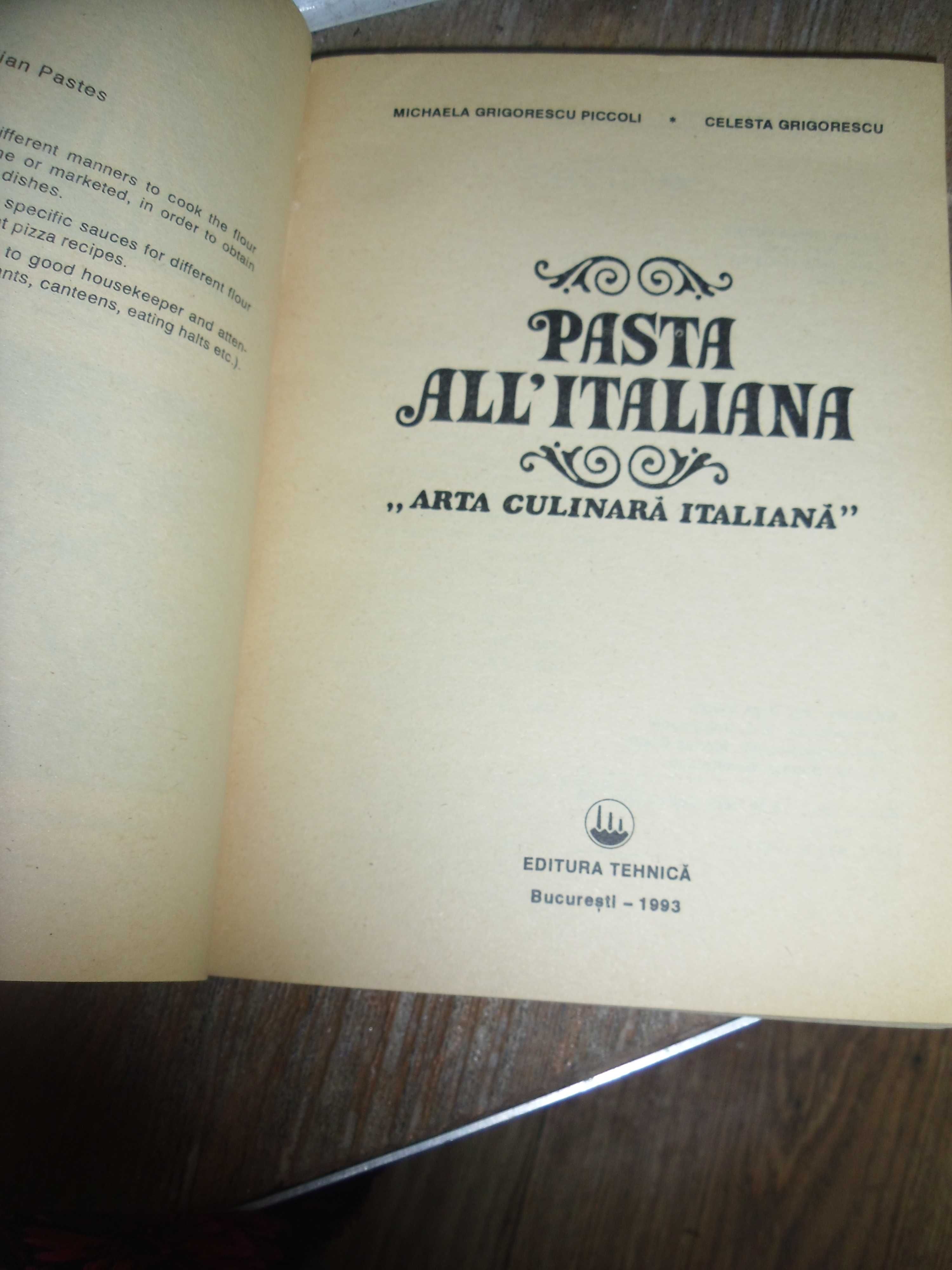 arta culinara italiana-carte de bucate