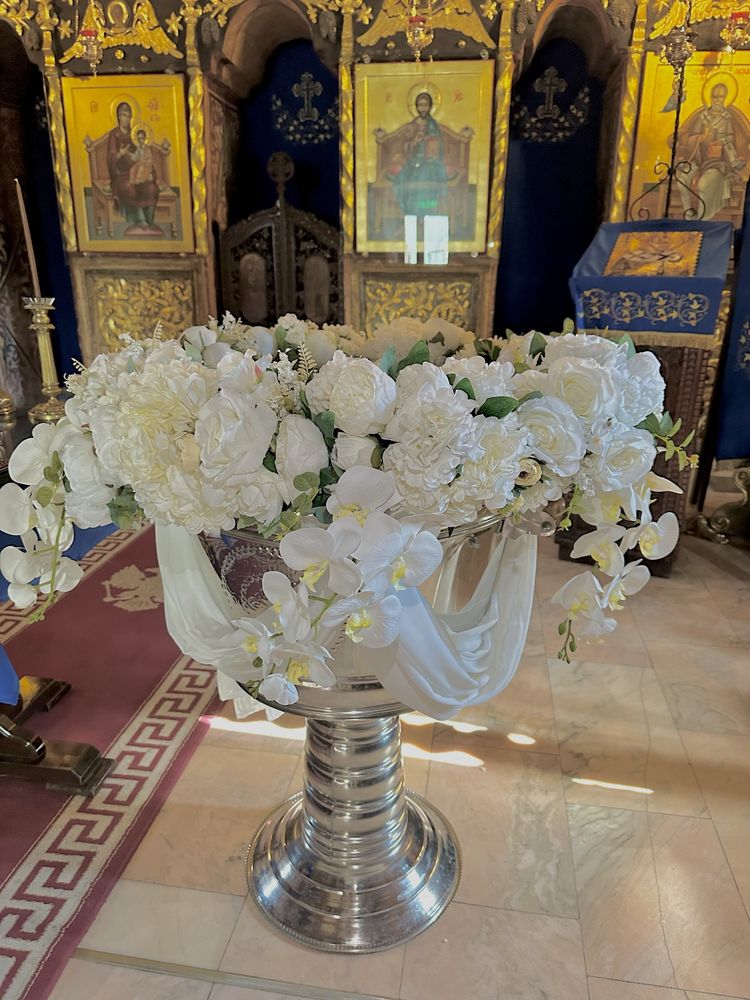 Inchiere decor si aranjamente florale artificiale nunta/botez/cununie