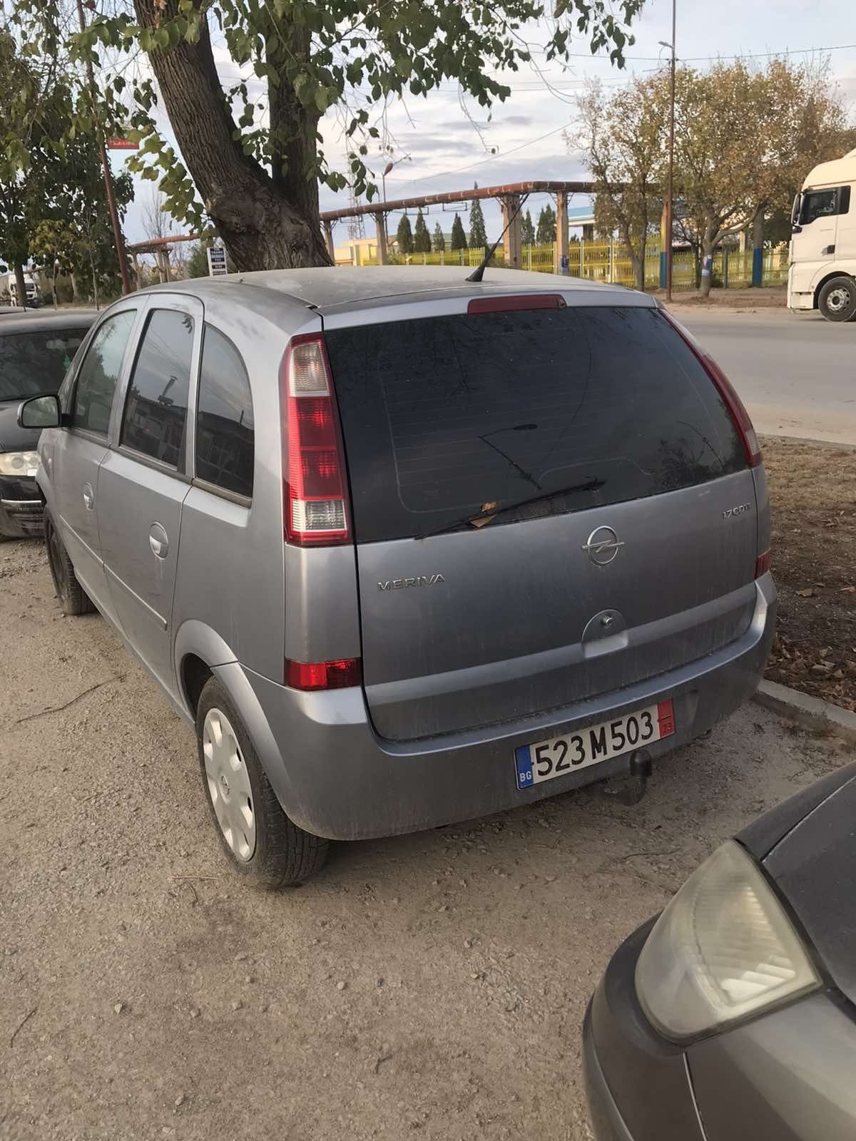 Opel meriva 1.7 на части