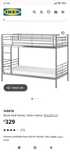 Pat metalic Ikea+extensie+saltele