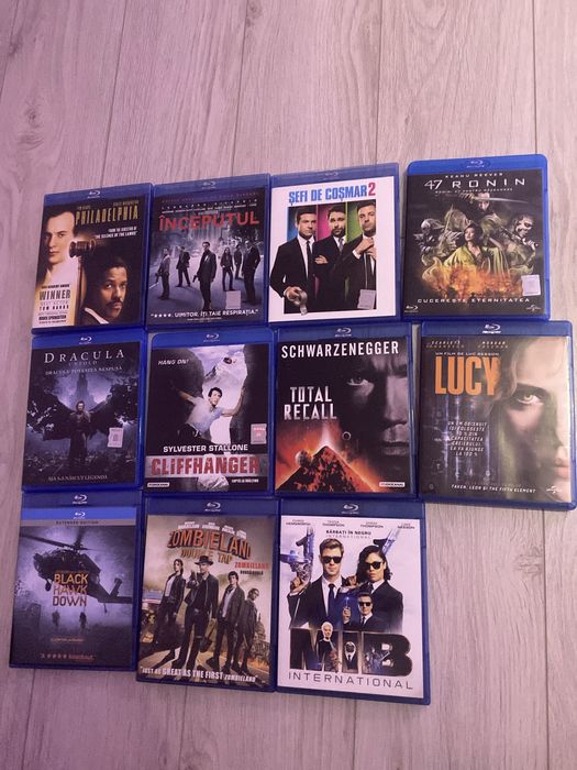 Filme bluray - titluri diferite update luna august
