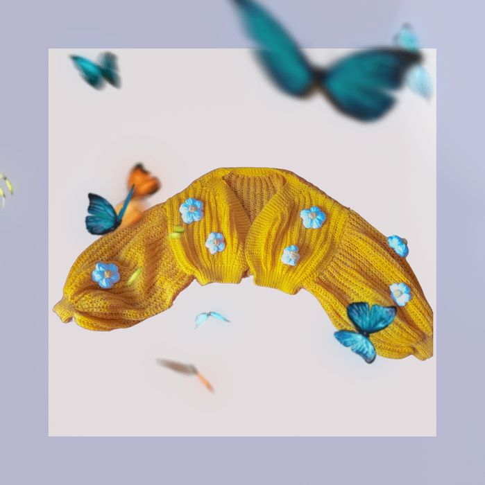 Кардиган ручной работы