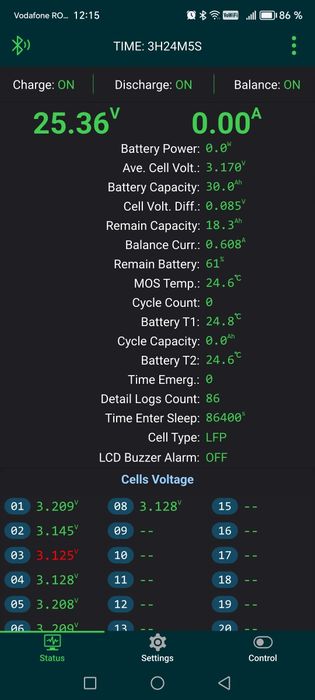 Celule, modul lifepo4